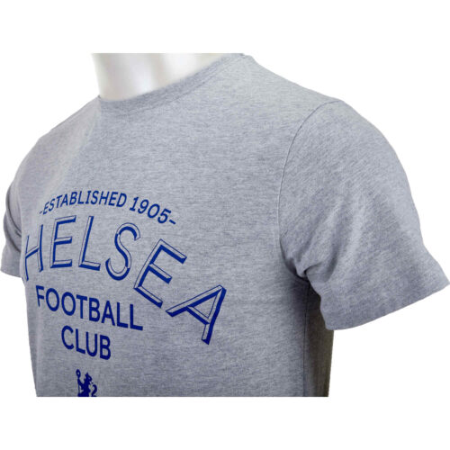 Chelsea Tee – Grey Melange