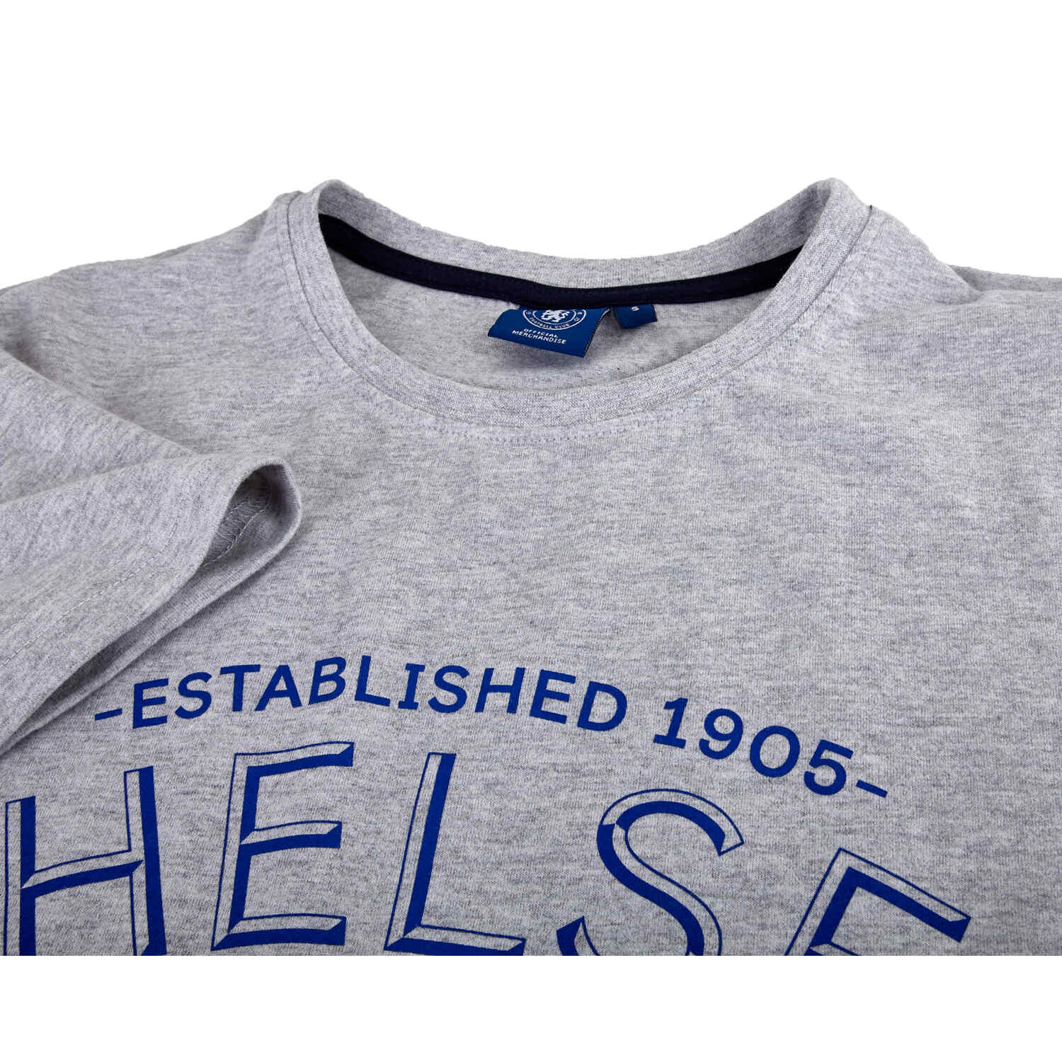 Chelsea Tee - Grey Melange - SoccerPro