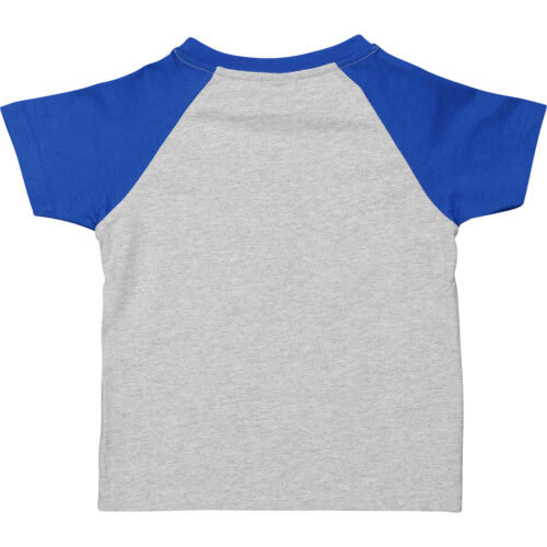 Kids Chelsea Mascot Tee – Grey Melange/Royal