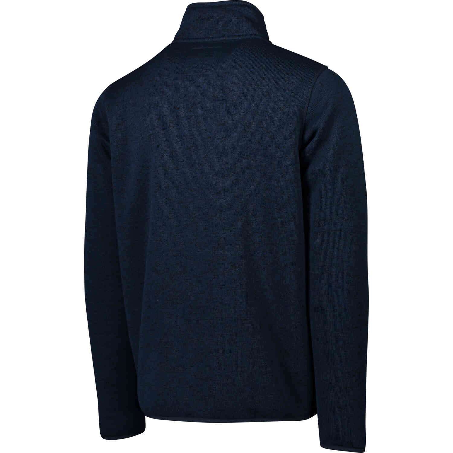 Chelsea Knitted Fleece Jacket - Navy Melange - SoccerPro