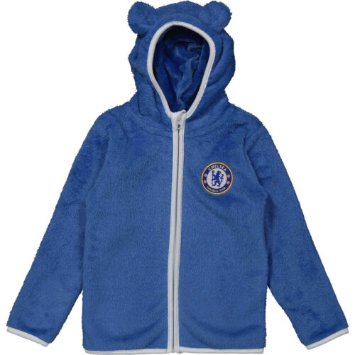 Kids Chelsea Full-zip Teddy Hoodie – Royal