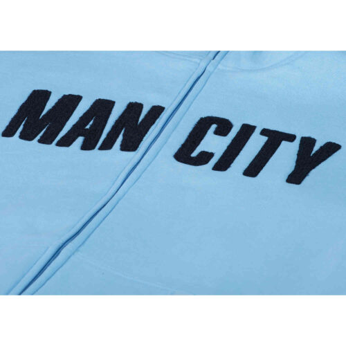 Manchester City Full-zip Hoodie – Sky Blue