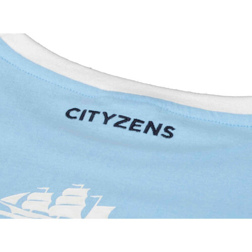 Manchester City Pride in Battle L/S Tee – Sky Blue/White