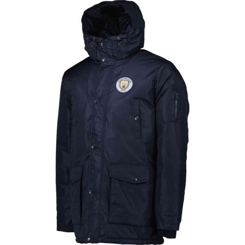 Manchester City Casual Parka – Navy