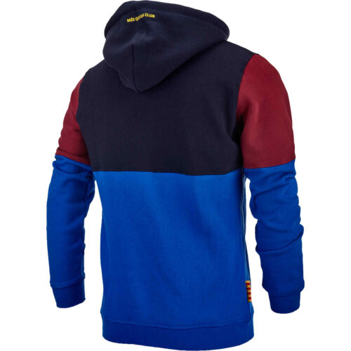 Barcelona Color Block Full-zip Hoodie – Reflex Blue