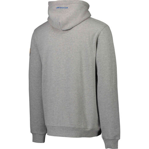 Barcelona Full-zip Hoodie – Heather Grey
