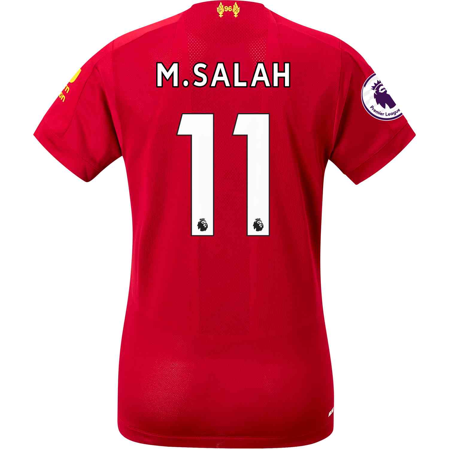 2019/20 Womens New Balance Mohamed Salah Liverpool Home Jersey - SoccerPro